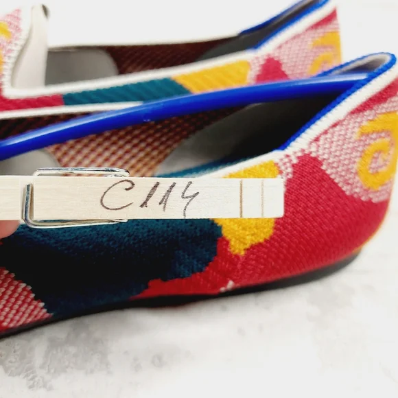 New Rothy's Amber Moroccan Round Toe Slip On Loafers C114 - Picture 8 of 8